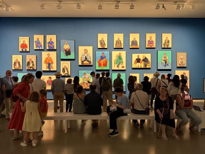 David Hockney in Paris